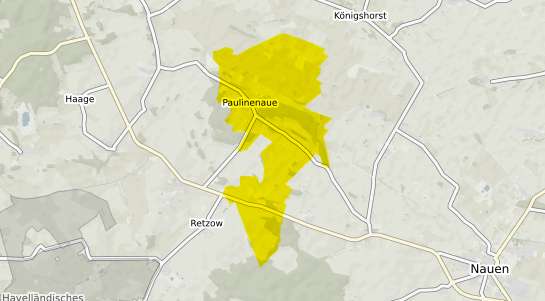 Immobilienpreisekarte Paulinenaue