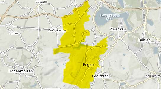Immobilienpreisekarte Pegau