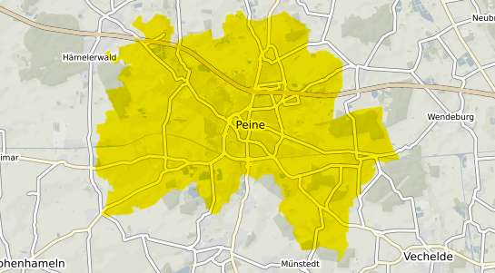 Immobilienpreisekarte Peine