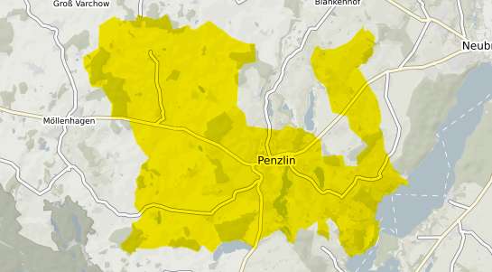 Immobilienpreisekarte Penzlin b. Waren