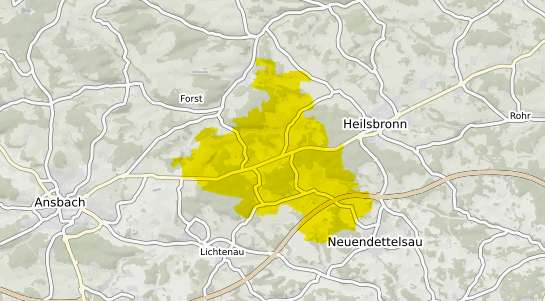 Immobilienpreisekarte Petersaurach