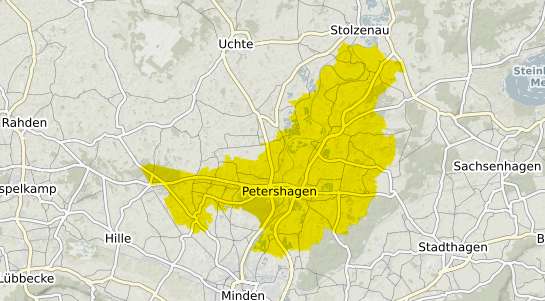 Immobilienpreisekarte Petershagen b. Fredersdorf b. Berlin