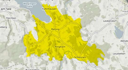Immobilienpreisekarte Petting