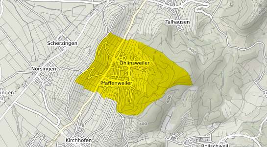 Immobilienpreisekarte Pfaffenweiler Breisgau