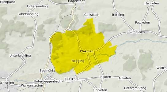 Immobilienpreisekarte Pfakofen