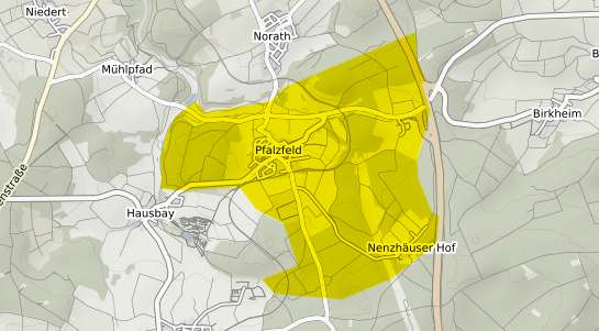 Immobilienpreisekarte Pfalzfeld Hunsrueck