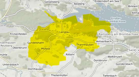 Immobilienpreisekarte Pfofeld