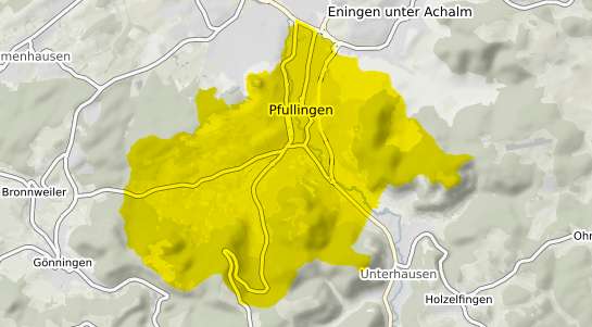 Immobilienpreisekarte Pfullingen