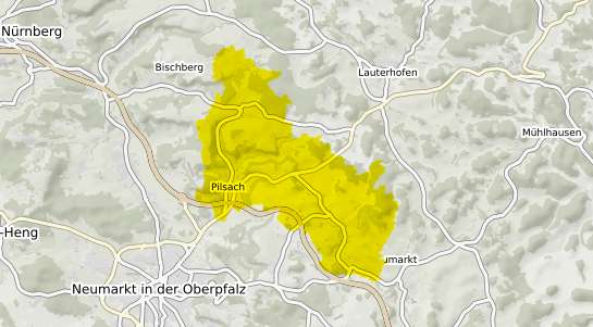 Immobilienpreisekarte Pilsach