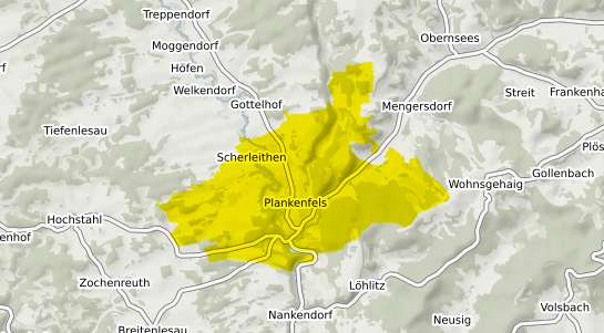 Immobilienpreisekarte Plankenfels