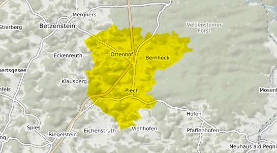 Immobilienpreisekarte Plech