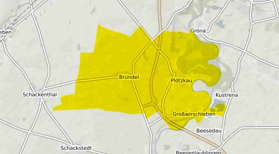 Immobilienpreisekarte Pl&ouml;tzkau
