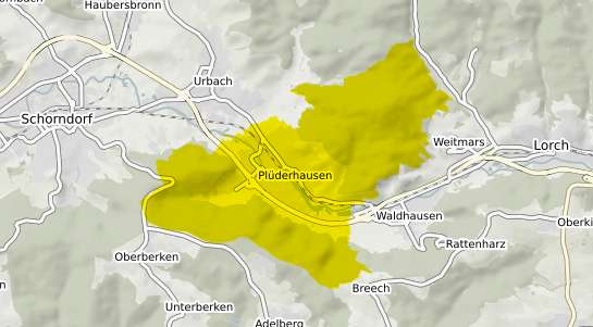 Immobilienpreisekarte Plüderhausen