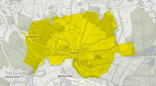 Immobilienpreisekarte Pösing