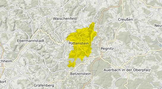 Immobilienpreisekarte Pottenstein Oberfranken