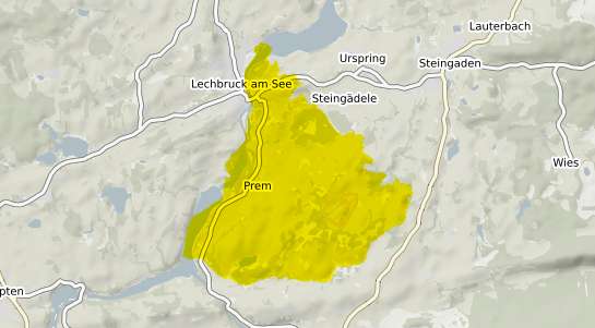 Immobilienpreisekarte Prem Oberbayern
