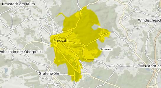 Immobilienpreisekarte Pressath