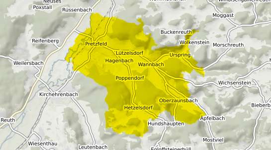 Immobilienpreisekarte Pretzfeld