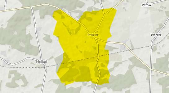 Immobilienpreisekarte Pritzier b. Hagenow