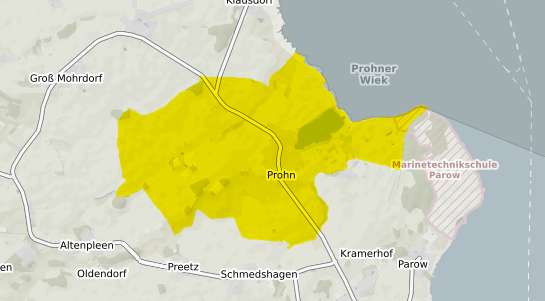 Immobilienpreisekarte Prohn