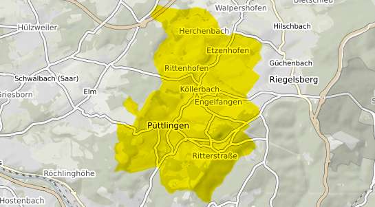 Immobilienpreisekarte Püttlingen