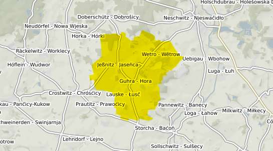 Immobilienpreisekarte Puschwitz b. Bautzen