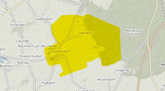 Immobilienpreisekarte Quellendorf