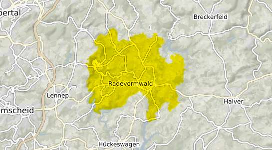 Immobilienpreisekarte Radevormwald