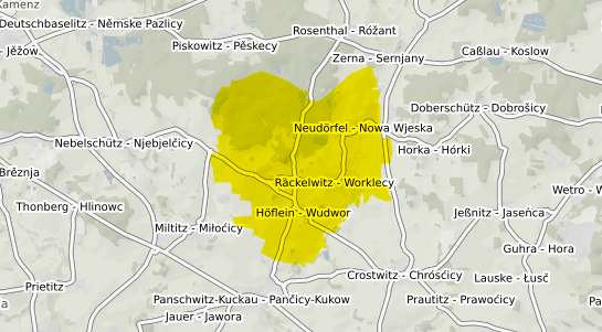 Immobilienpreisekarte R&auml;ckelwitz