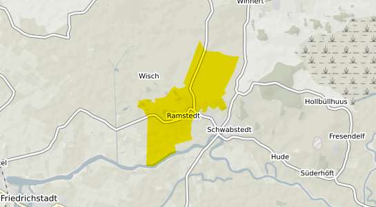 Immobilienpreisekarte Ramstedt Nordfriesland