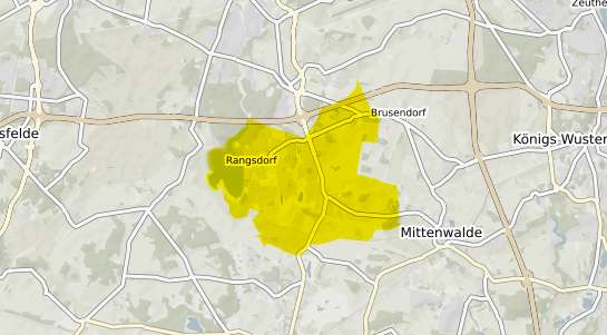 Immobilienpreisekarte Rangsdorf
