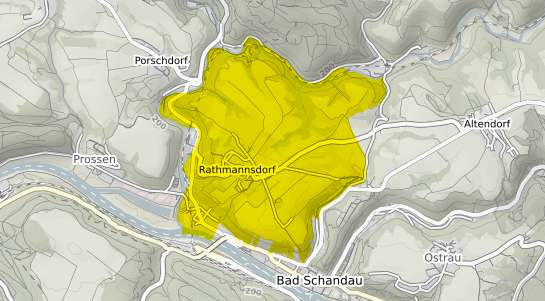 Immobilienpreisekarte Rathmannsdorf Gem. Felm