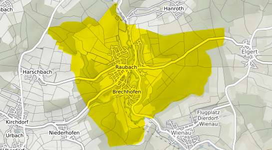 Immobilienpreisekarte Raubach Westerwald