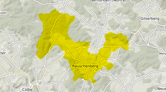 Immobilienpreisekarte Rauschenberg Hessen