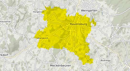 Immobilienpreisekarte Ravensburg Wuerttemberg