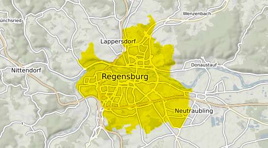 Immobilienpreisekarte Regensburg
