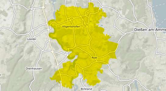 Immobilienpreisekarte Reichling Oberbayern