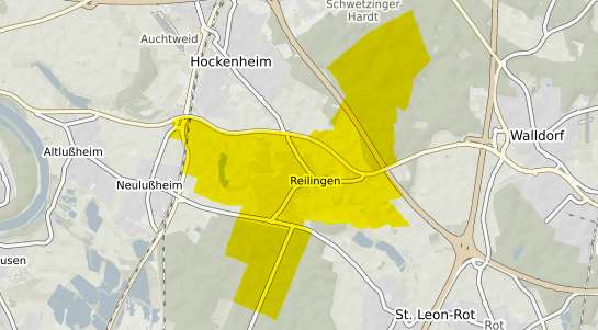 Immobilienpreisekarte Reilingen
