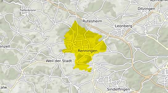 Immobilienpreisekarte Renningen