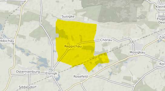 Immobilienpreisekarte Reppichau