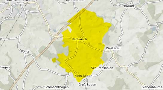 Immobilienpreisekarte Rethwisch b. Bad Doberan