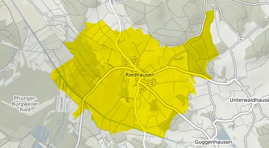 Immobilienpreisekarte Riedhausen Wuerttemberg