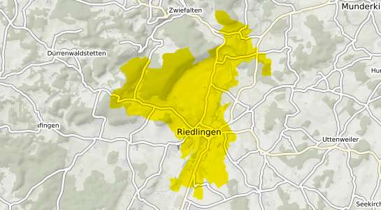 Immobilienpreisekarte Riedlingen Wuerttemberg