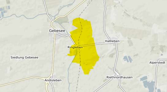 Immobilienpreisekarte Ringleben b. Gebesee
