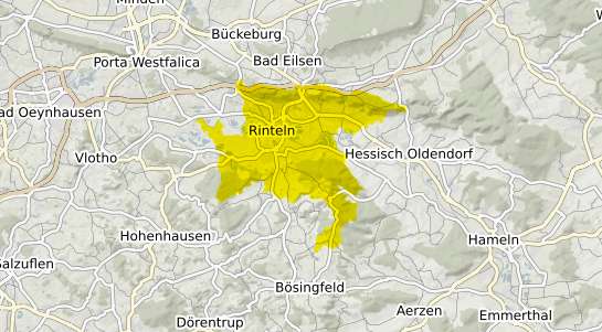 Immobilienpreisekarte Rinteln