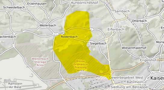 Immobilienpreisekarte Rodenbach b. Altenkirchen, Westerwald