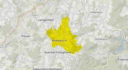 Immobilienpreisekarte Rodewisch
