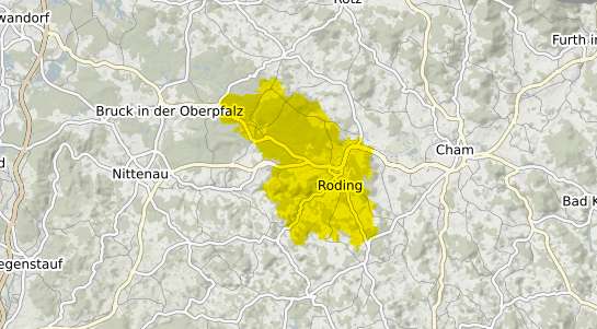 Immobilienpreisekarte Roding Regen