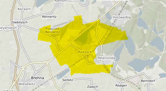 Immobilienpreisekarte Roitzsch b. Bitterfeld