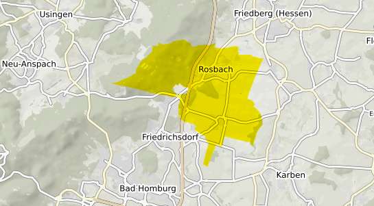 Immobilienpreisekarte Rosbach vor der H&ouml;he v.d. Hoehe